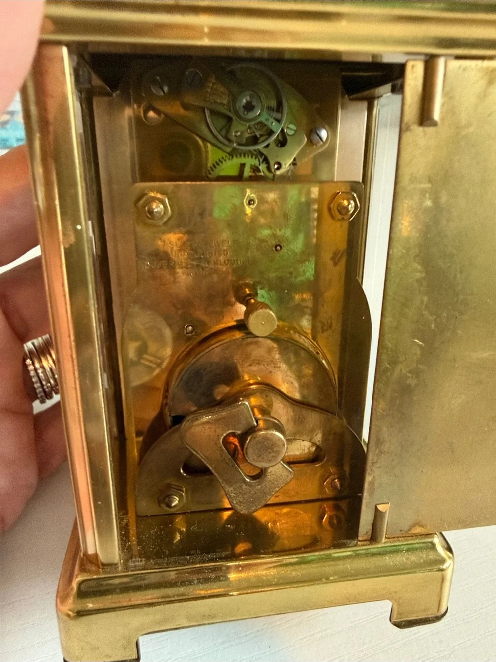 Bayard Paris Carriage Clock